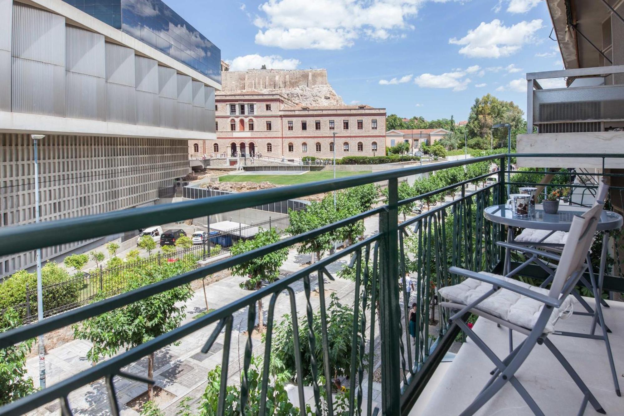 Acropolis View Modern Deluxe Suite With Balcony Athen Eksteriør billede
