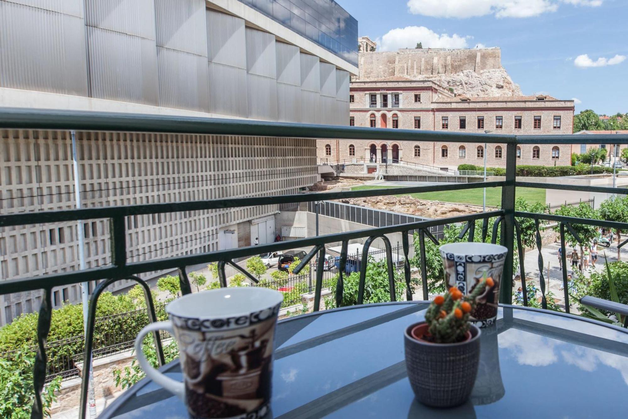 Acropolis View Modern Deluxe Suite With Balcony Athen Eksteriør billede